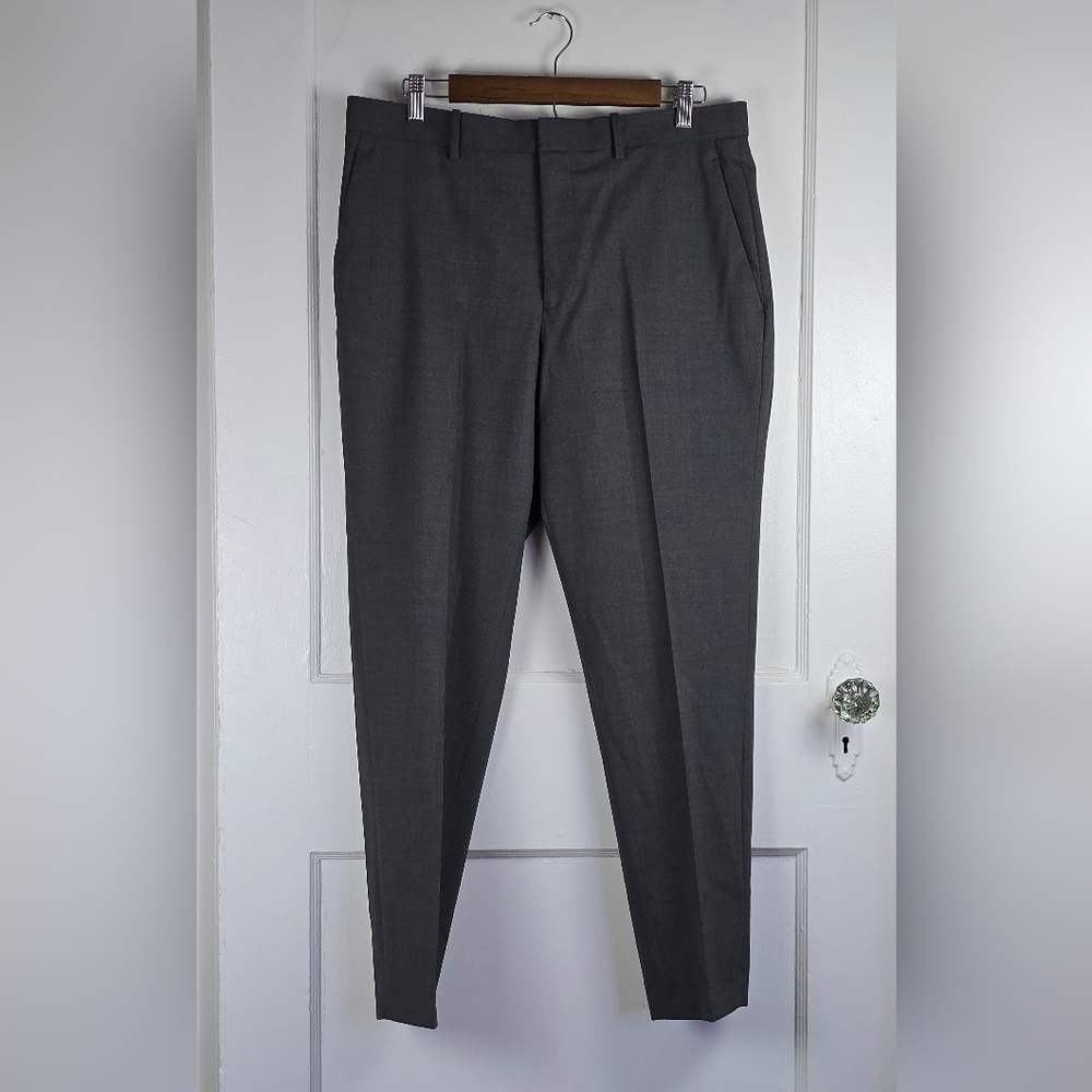 Theory Women's Gray Tailored Trousers